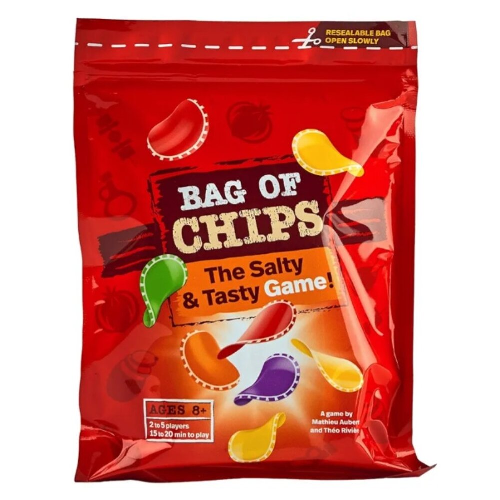 BAG OF CHIPS GAME - TASTY STRATEGY FUN FOR AGES 8+ | 2-5 PLAYERS